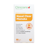 Clinicians Nasal Clear Manuka Liquid 25ml clinicians,clinicians nasal,covid,day&night,issues,masks,n95,nasal clear,nasal clear manuka,otrivin,rat tests