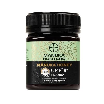 Manuka Hunters 5+ UMF&trade; (83MGO) Manuka Honey 250 gm