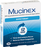Mucinex Expectorant Tablets - 20 Count for Effective Relief cough relief,Expectorant Tablets,Mucinex,mucus control,optimized