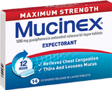 Mucinex Max 1200mg Tablets - 14 Count for Effective Relief 1200mg Mucinex,Cold Relief,Congestion Relief,Cough Suppressant,Mucinex Max,Mucinex Tablets,optimized,OTC Medications,Sinus Relief