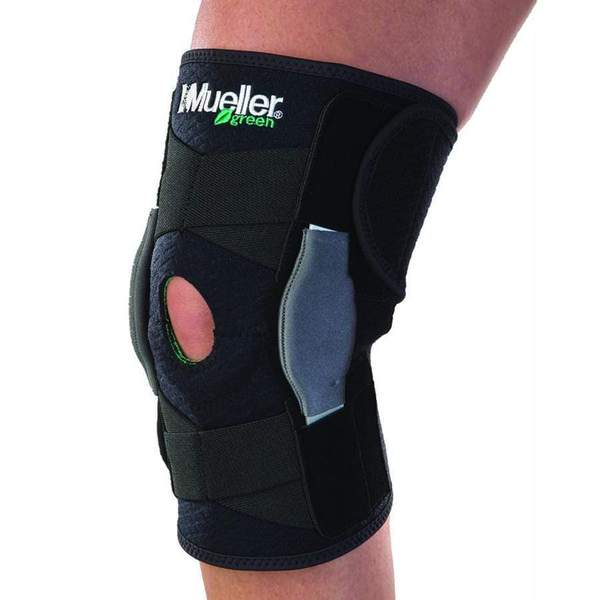 Mueller Green Adjustable Hinged Knee Brace Universal issues,knee support,mueller