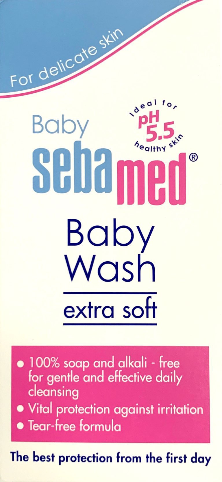 Sebamed Baby Wash pH5.5 Extra Soft 200mL Baby Skin Care,Baby Wash pH5.5,Extra Soft Baby Wash,optimized,Sebamed Baby Wash