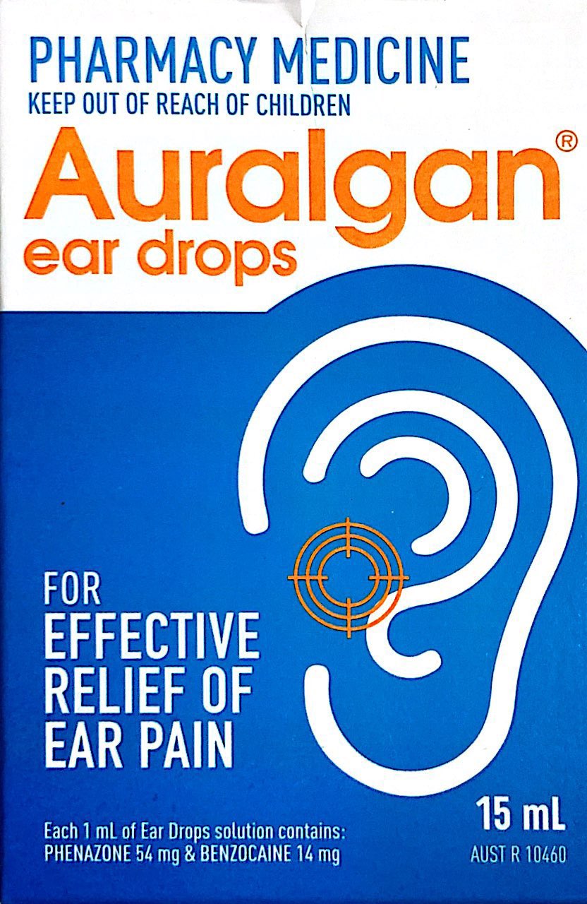 Auralgan Ear Drops 15mL - Pakuranga Pharmacy