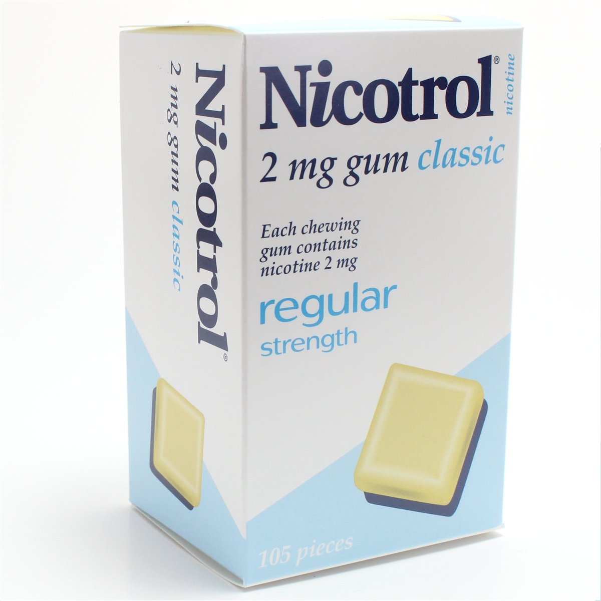 Nicotrol Nicotine Gum 2mg Classic anti smoking,issues,nicotine,nicotine gum,nicotrol,smoking,smoking aid,stop smoking