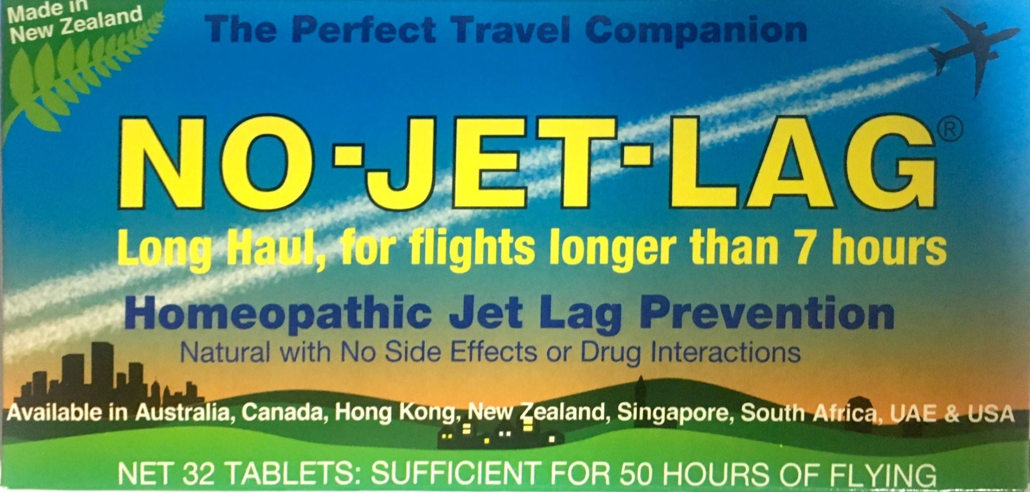No-Jet-Lag Homeopathic Jet Lag Prevention 32 Tablets issues,jet lag,no jet lag