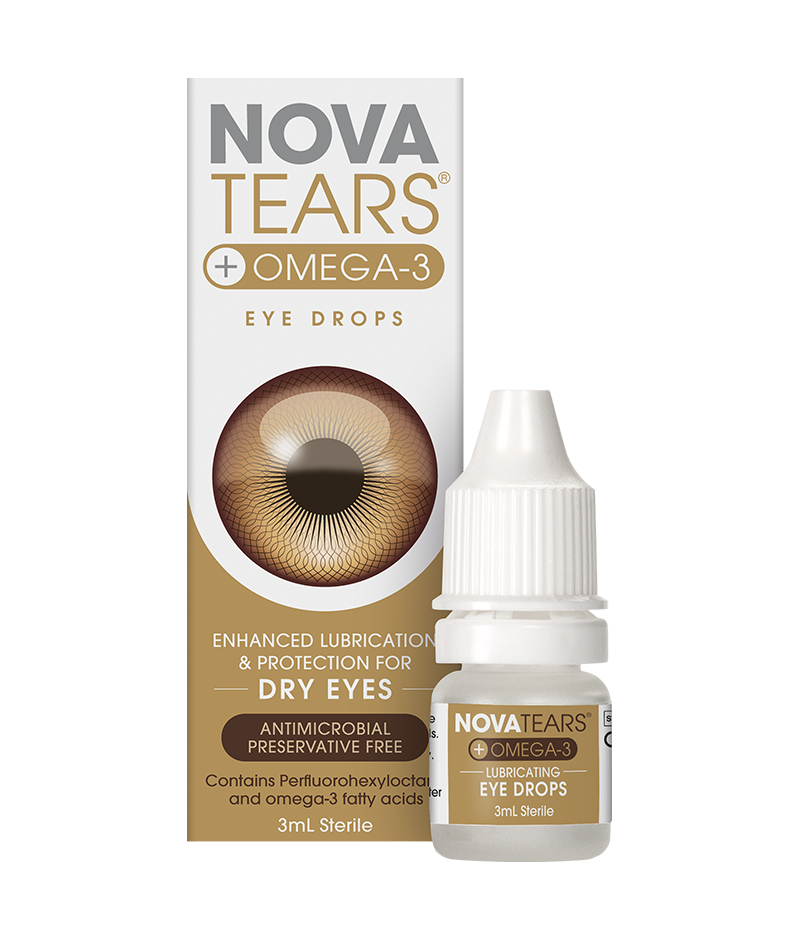 NovaTears® + Omega-3 for dry eyes 3 ml