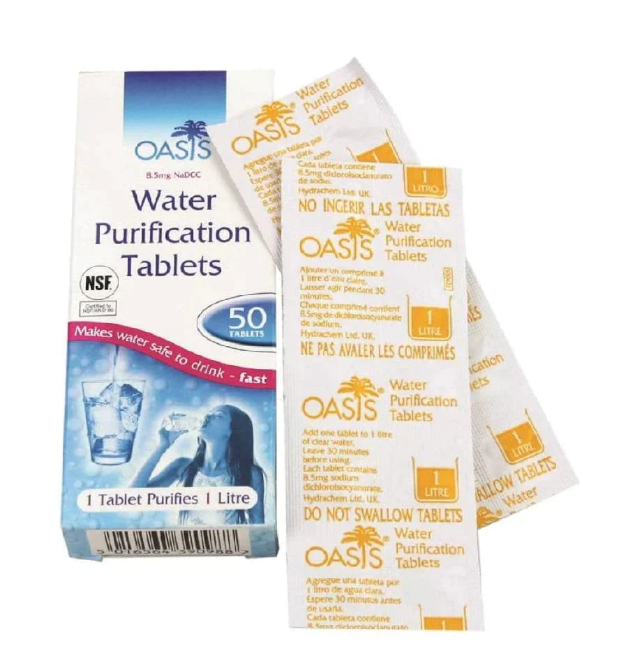Oasis Water Purification Tablets 50 aquatabs,issues,oasis,Oasis Water Purification Tablets 50,water purification