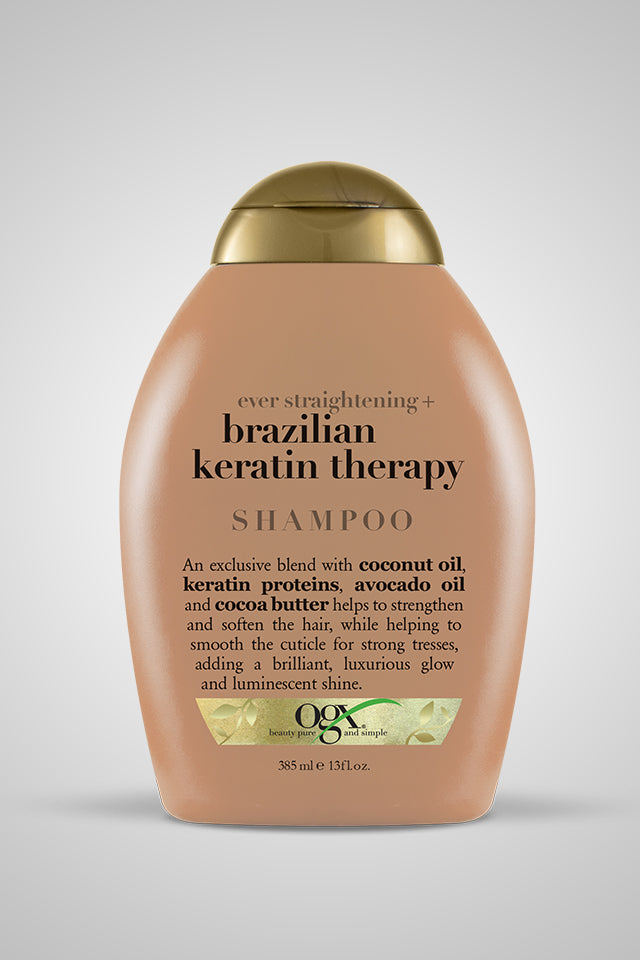 OGX Brazilian Keratin Therapy Shampoo 385ml Brazilian keratin hair,issues,keratin hair,keratin hair straightening,ogx