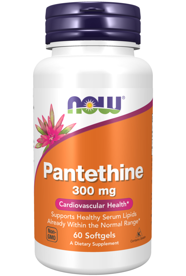 now Pantethine 300 mg 60 Softgels issues,Now,Now Products,Now suppl,Now supplements,Now Vitamins