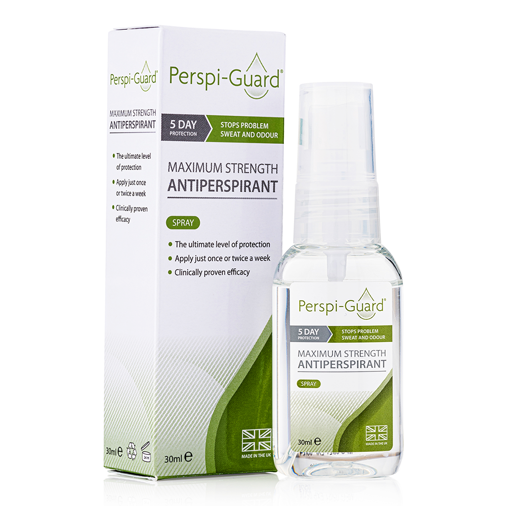 Perspi Guard Maximum Strength Antiperspirant Spray 30ml deodorant,issues,perspi guard