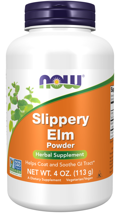 now Slippery Elm Powder 113 gm issues,Now Products,Now supplements,Now Vitamins