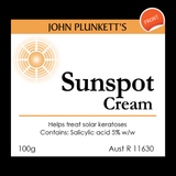 John Plunkett's Sunspot Cream - 100g Sunspot Cream for Skin Repair dark spot remover,John Plunkett's Sunspot Cream,optimized,skin repair cream,sunspot treatment