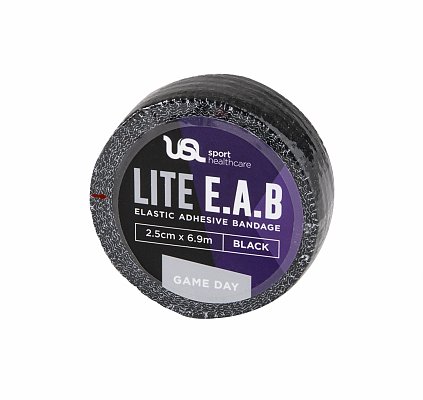 USL Sport Lite E.A.B Retail 2.5cm x 6.9m Black issues,USL Sport Lite E.A.B Retail