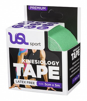 USL Sport Premium Kinesiology 5cm x 5m Green issues,USL Sport Premium Kinesiology 5cm x 5m