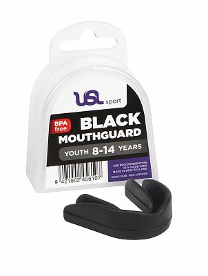 USL Sport Black Mouthguard Youth 8-14 Years issues,mouth guard