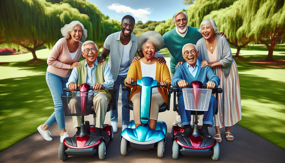Pride Mobility Scooters for Elderly will make them more SOCIAL in the community