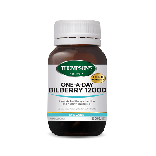 Thompsons One-A-Day Bilberry 12000mg Capsules 60's