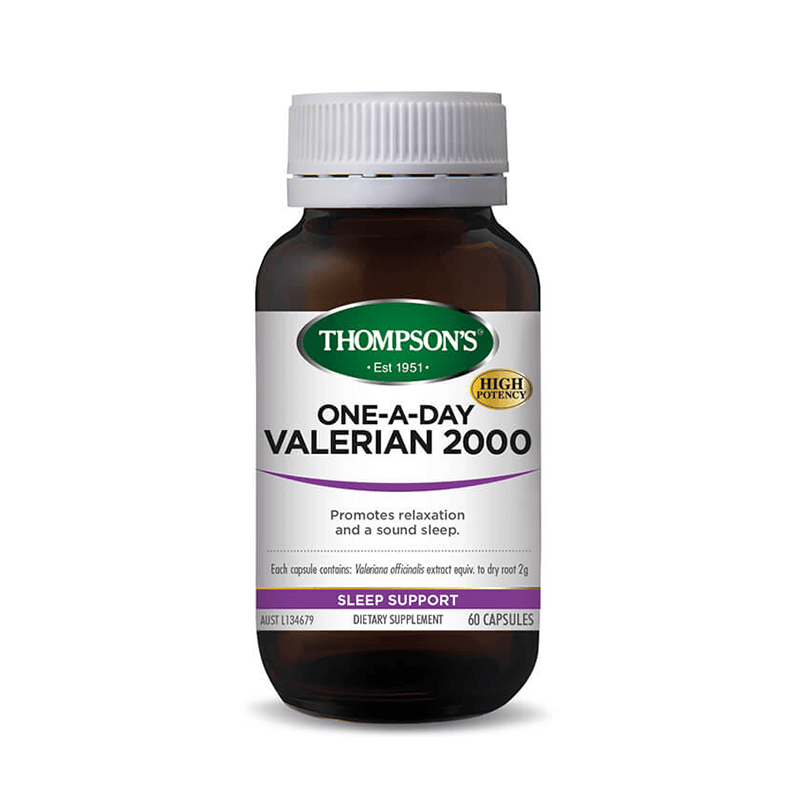 Thompsons One-A-Day Valerian 2000mg Capsules 30's issues