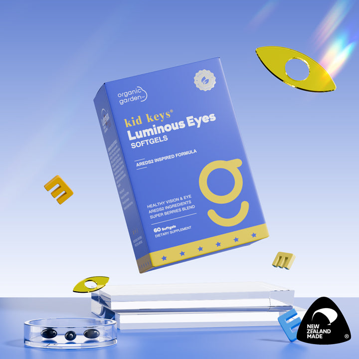 Organic Garden Luminous Eyes Softgels 60 Softgels for Healthy Vision Support