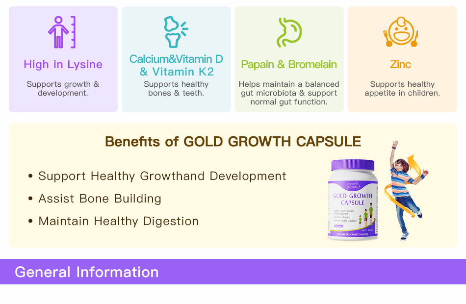 Organic Garden Gold Growth Capsule product detail 2