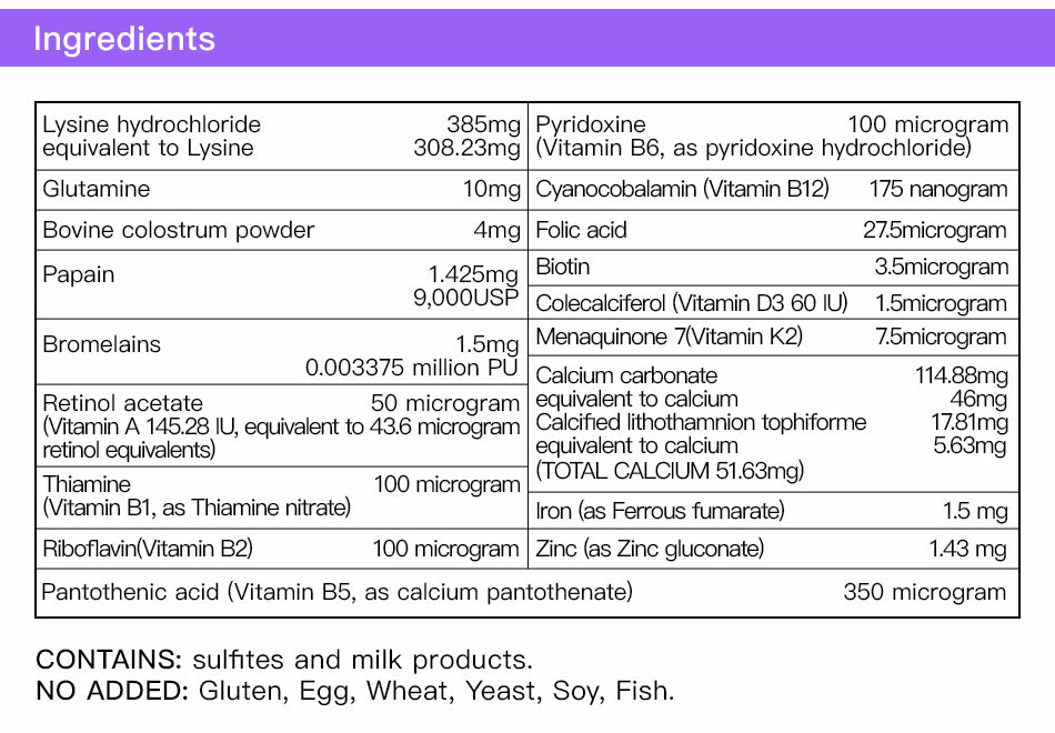 Organic Garden Gold Growth Capsule product detail 5