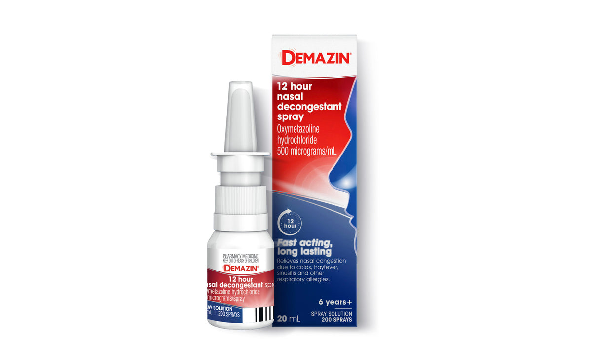 Demazin Decongestant Nasal Spray Twin Pack