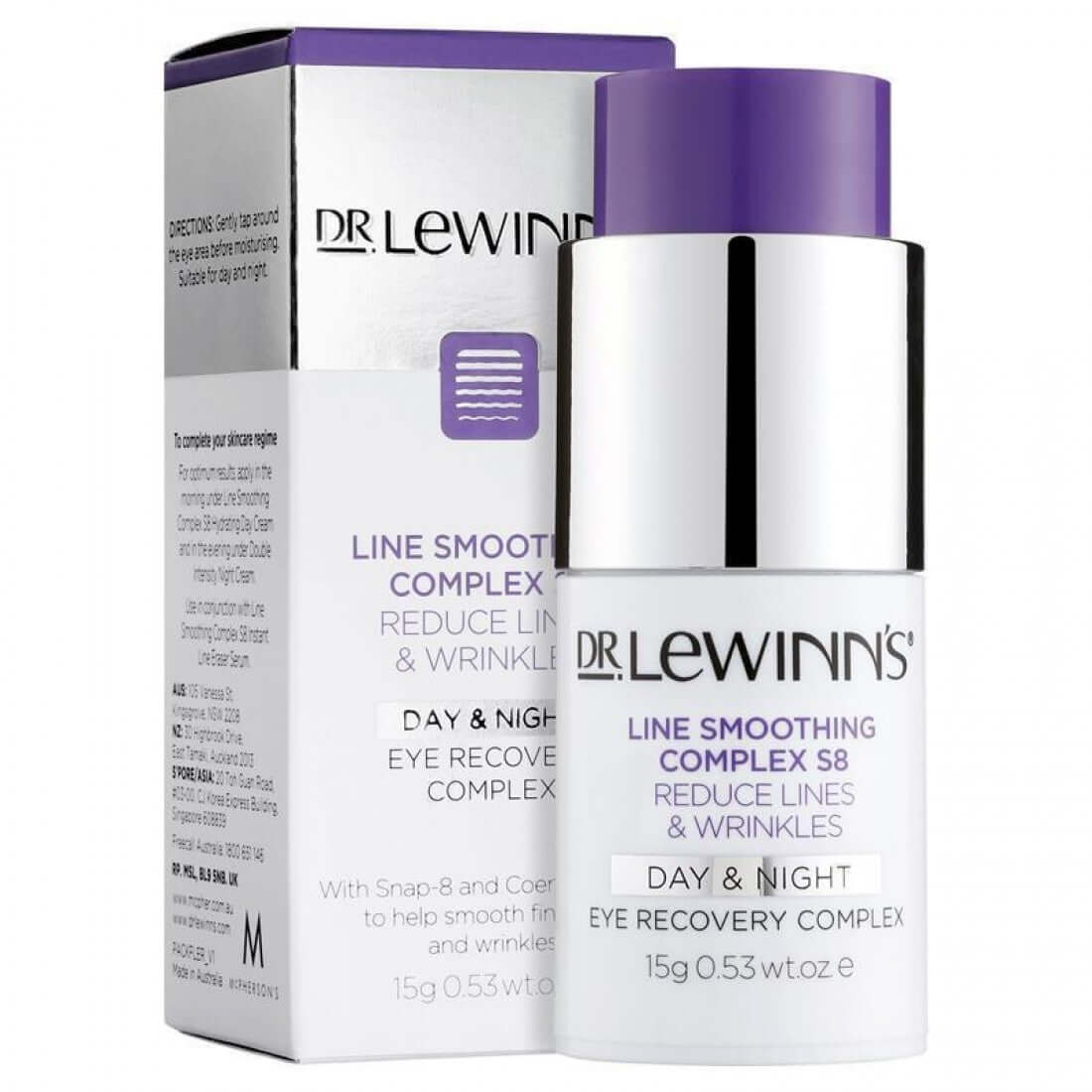 Dr Lewinn's Line Smoothing Complex Eye Recovery Complex 15 gm Dr Lewinn's Octapeptide Firming & Repairing Eye Cream 15g,dr lewinns,Dr Lewinns 24k gold age-defying face mask Dr. Lewinns Eternal Youth 24K Gold Mask 1p,Dr Lewinns Dr Lewinns Dr S8 Octa Peptid