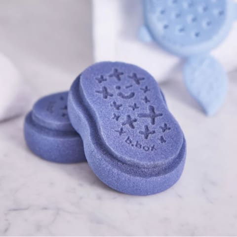 Baby Bath Brush Replacement Sponge 2 Pk