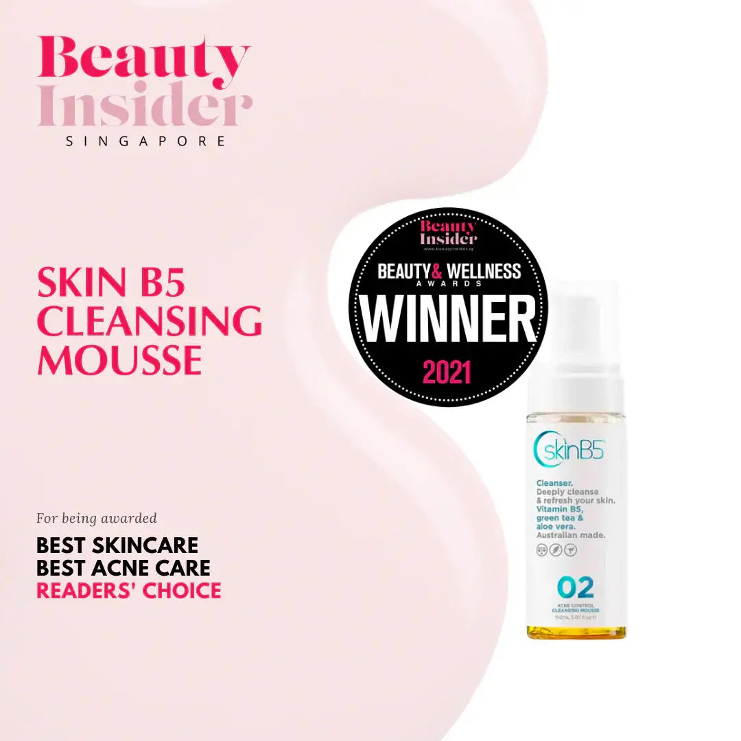 Skin B5 Acne Control Cleansing Mousse 150ml Acne Treatment,Clear Complexion,Clear Skin,Combination Skin,cracked skin,dry skin,dry skin cream,Dry Skin Gel,dry skin wash,Healthy Skin,Hydrating Skin Care,itchy dry skin,itchy skin,Moisturising Skin Care,Natur