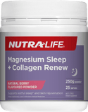 Nutralife Magnesium Sleep + Collagen Renew 250gm