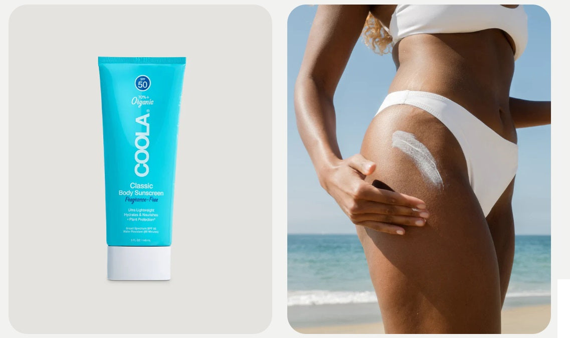 Coola Classic Body Sunscreen Lotion SPF50 Fragrance Free 148ml