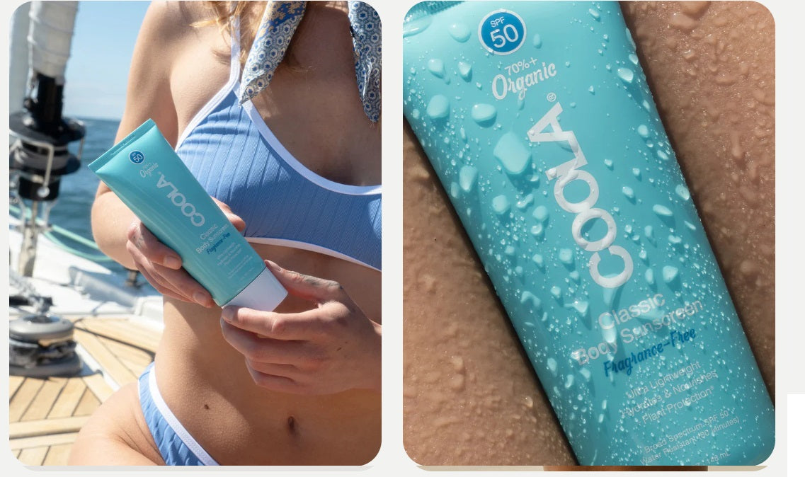 Coola Classic Body Sunscreen Lotion SPF50 Fragrance Free 148ml