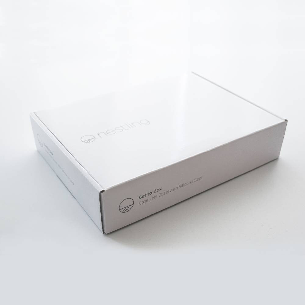Nestling Stainless Steel Bento Box silicone seal