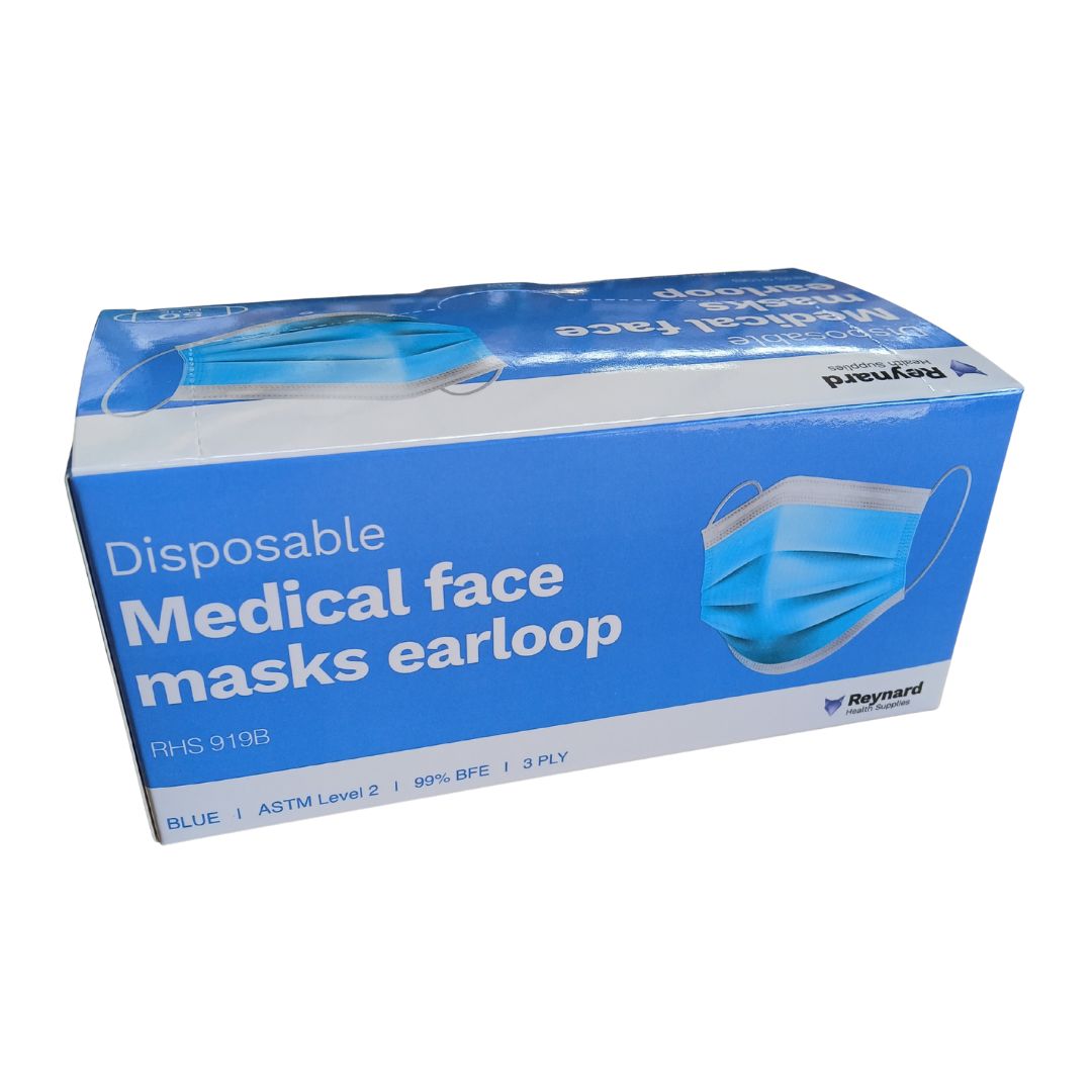 Ear Loop Masks - Pkt 50