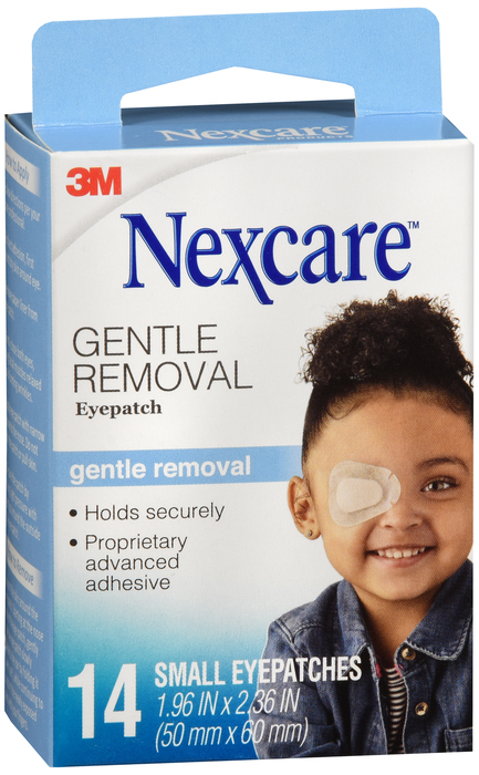 Nexcare™ Gentle Removal Eyepatch KRJ-14, Small, 50 x 60 mm