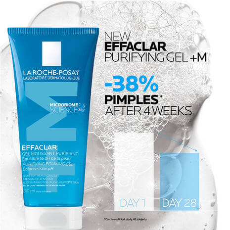 La Roche-Posay's Effaclar + M Purifying Foaming Gel Cleanser Acne-Prone,all skin tones,Anthelios Ultra Cream Xl Spf 50+ 50ml,Anthelios Ultra-light Invisible Fluid Tinted Spf50+ 50ml,Anthelios Uv Clear Sunscreen Spf 50,Anti-acne Starter Kit,Anti-redness,Ca