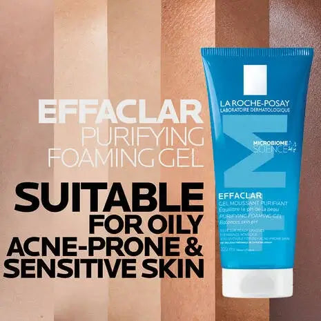 La Roche-Posay's Effaclar + M Purifying Foaming Gel Cleanser Acne-Prone,all skin tones,Anthelios Ultra Cream Xl Spf 50+ 50ml,Anthelios Ultra-light Invisible Fluid Tinted Spf50+ 50ml,Anthelios Uv Clear Sunscreen Spf 50,Anti-acne Starter Kit,Anti-redness,Ca