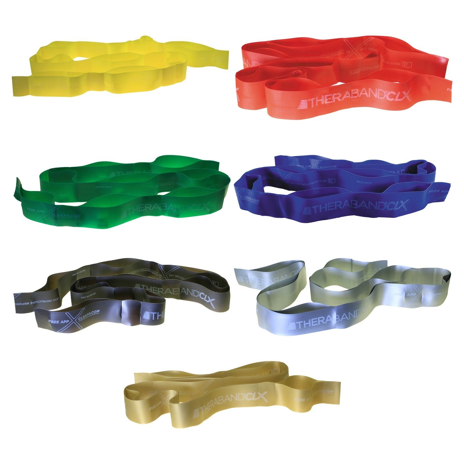 Theraband Clx 9 Loops Individual