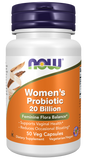 NOW Women's Probiotic 20 Billion 50 Veg Capsules