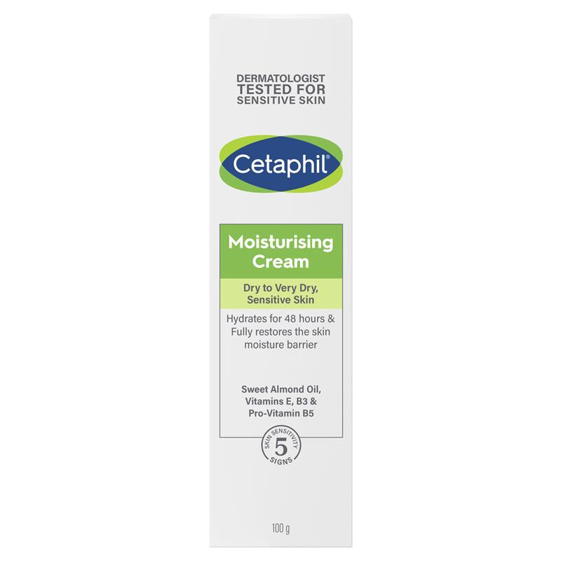 Cetaphil Moisturising Cream 100g – dry to very dry sensitive skin