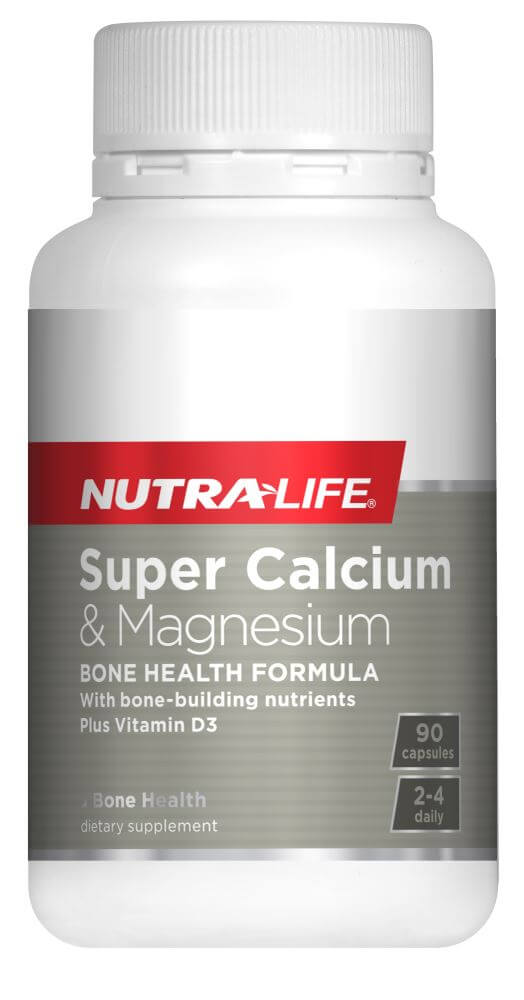 Nutralife Super Calcium And Magnesium with VitD Capsules 90 issues