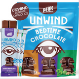 My Supplements Group PEAK CHOCOLATE UNWIND  Box of 14 bars