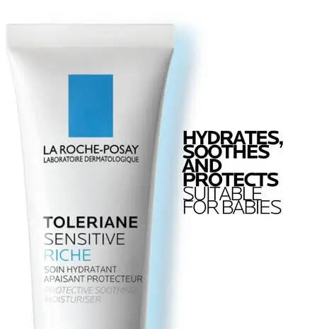 La Roche-Posay's Toleriane Sensitive Riche 40ml Acne-Prone,all skin tones,Anthelios Ultra Cream Xl Spf 50+ 50ml,Anthelios Ultra-light Invisible Fluid Tinted Spf50+ 50ml,Anthelios Uv Clear Sunscreen Spf 50,Caring Wash Hydrating Cleanser,Dermo-cleanser,Dry