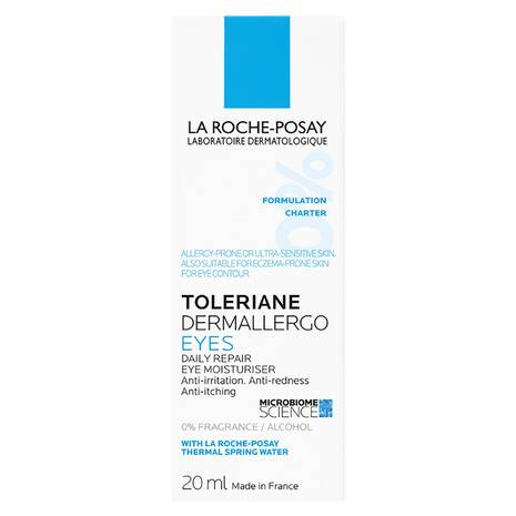 La Roche-Posay's Toleriane Dermallergo Eye Cream For Sensitive Skin 20ml Acne-Prone,all skin tones,Anthelios Ultra Cream Xl Spf 50+ 50ml,Anthelios Ultra-light Invisible Fluid Tinted Spf50+ 50ml,Anthelios Uv Clear Sunscreen Spf 50,Caring Wash Hydrating Cle