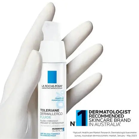 La Roche-Posay's Toleriane Dermallergo Fluid Lightweight Moisturiser 40ml Acne-Prone,all skin tones,Anthelios Ultra Cream Xl Spf 50+ 50ml,Anthelios Ultra-light Invisible Fluid Tinted Spf50+ 50ml,Anthelios Uv Clear Sunscreen Spf 50,Caring Wash Hydrating Cl