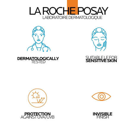 La Roche-Posay's Anthelios Invisible Spray Spf50+ 200ml Acne-Prone,all skin tones,Anthelios Ultra Cream Xl Spf 50+ 50ml,Anthelios Ultra-light Invisible Fluid Tinted Spf50+ 50ml,Anthelios Uv Clear Sunscreen Spf 50,Dry Touch Spf 50+,Dry Touch Tinted Spf 50+