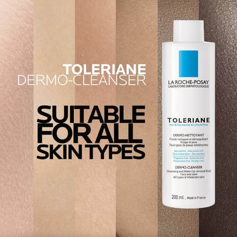 La Roche-Posay's Toleriane Gentle Cream Dermo-cleanser 200ml Acne-Prone,all skin tones,Anthelios Ultra Cream Xl Spf 50+ 50ml,Anthelios Ultra-light Invisible Fluid Tinted Spf50+ 50ml,Anthelios Uv Clear Sunscreen Spf 50,Dermo-cleanser,Dry Touch Spf 50+,Dry