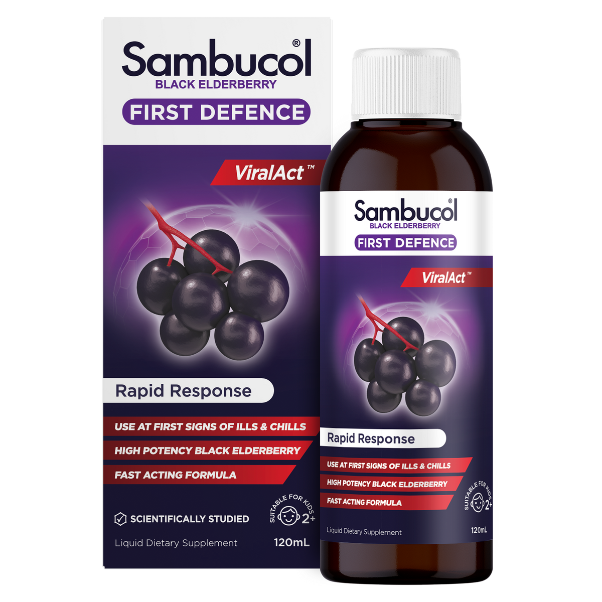 Sambucol ViralAct 1st Defence Liquid 120ml