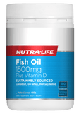 Nutralife Omega 3 Fish Oil Plus Vitamin D 180