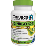 Caruso's Ginkgo 6000 60 Tablets - Herbal Therapeutics